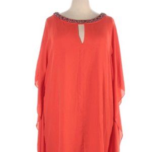 Vince Camuto Cocktail Dress with Jeweled Collar